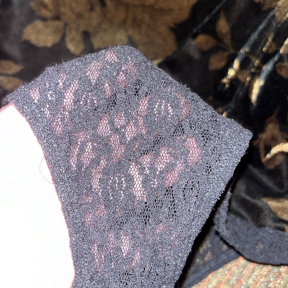 Cache - vintage Valore bodysuit gold roses EUC! - Picture 8 of 9